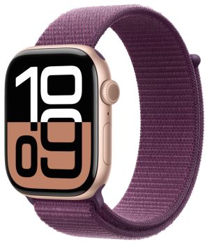 Умные часы Apple Watch Series 10 46 мм, Aluminium Case GPS+Cellular, Sport Loop, Rose Gold